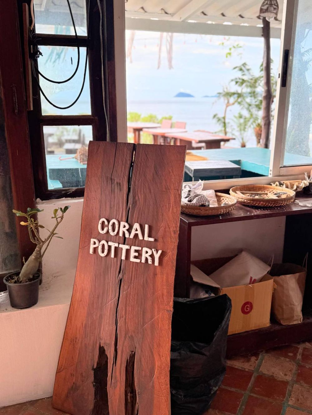 Coral Pottery workshop on Koh Mak